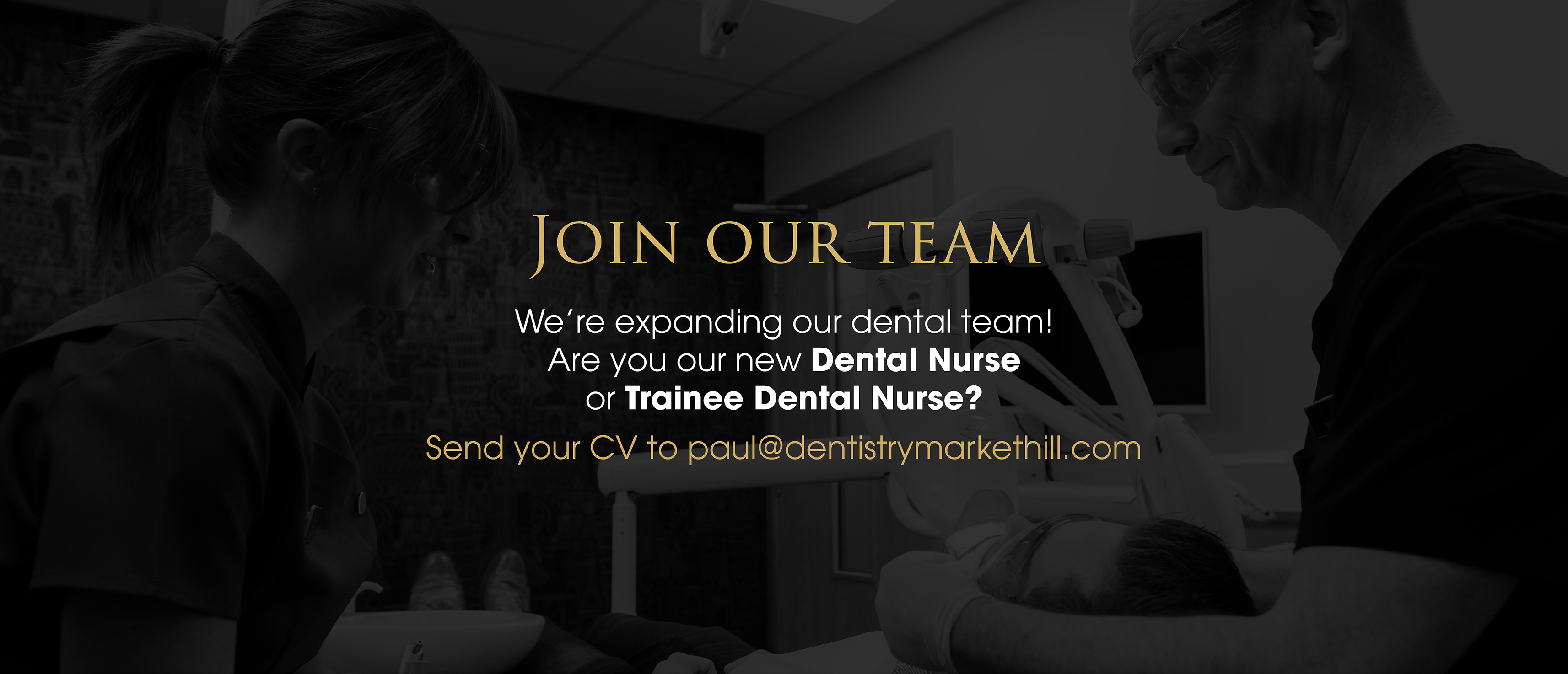 Would you like to join our team? 